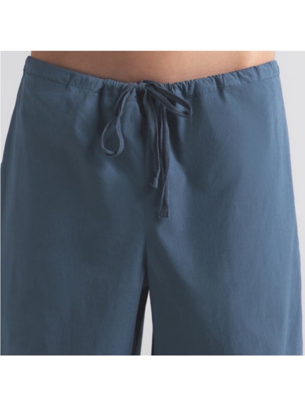 NWT Skims Cotton Poplin Straight Leg Pants L - Picture 5 of 6